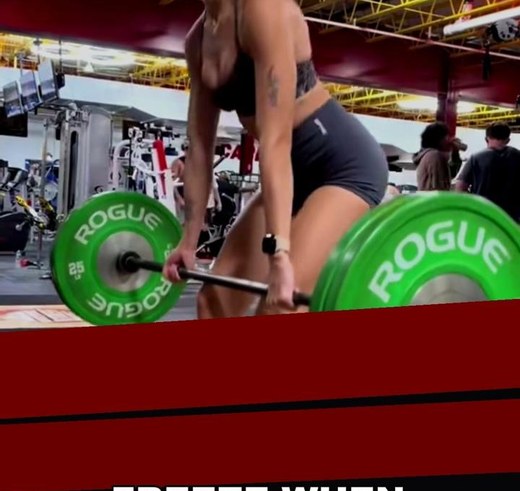 Marissa deadlifting at Super Future Fitness